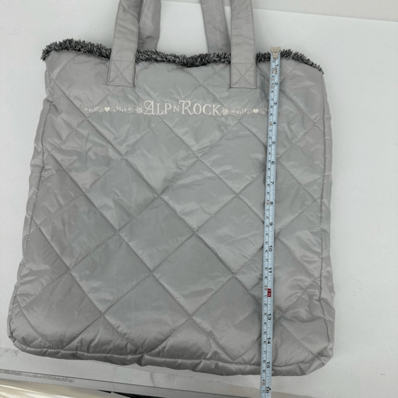 Alp n Rock Reversible Quilted Nylon Tote Grey - Picture 4 of 12